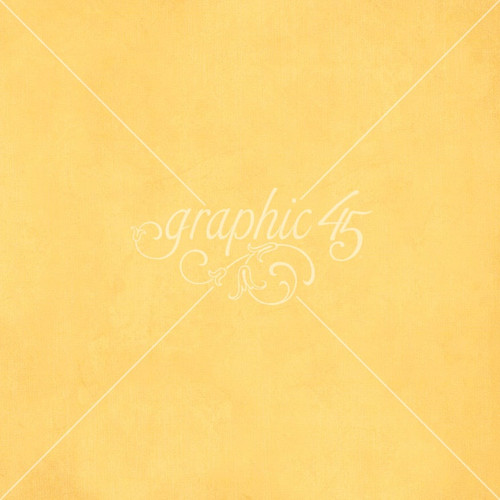 15 Pack - Graphic 45 Scenic Route Double-Sided Cardstock 12"X12"-Lemon Yellow - 5A003JZS-1HF8N