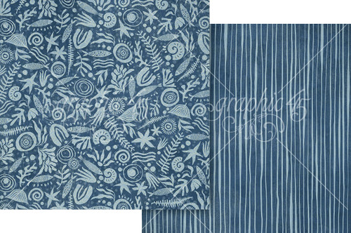 15 Pack - Graphic 45 Scenic Route Double-Sided Cardstock 12"X12"-Far And Wide - 5A003JZS-1HF8V - 810070168889