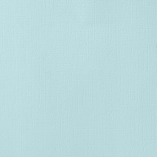 25 Pack - American Crafts 80lb Textured Cardstock 12"X12"-Fountain - AM710-510 - 718813715102