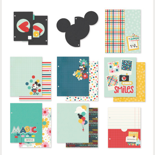 3 Pack - Simple Stoires SN@P! Binder Inserts 6"X8"-Say Cheese Happiest Place - 5A003JNL-1HDVL