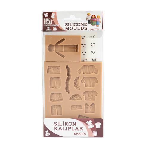 Smarta Silicone Molds-Build A Figure - A5003MNZ-1HJ9R - 8683451130810