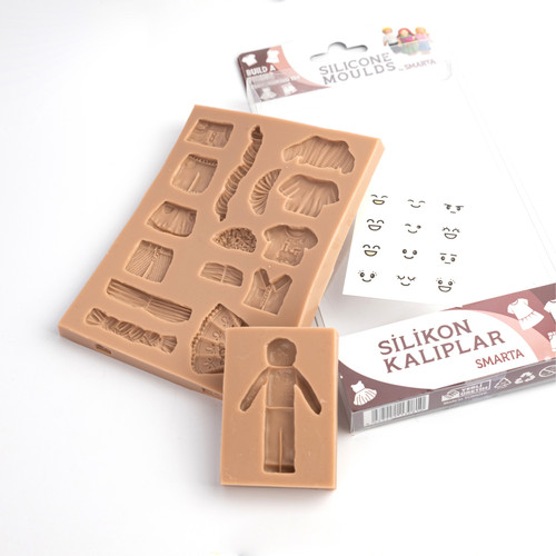 Smarta Silicone Molds-Build A Figure - A5003MNZ-1HJ9R