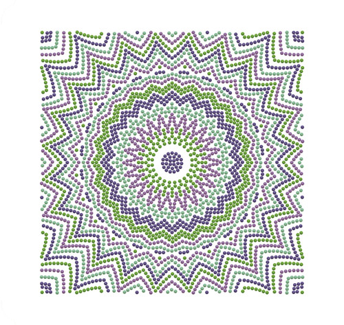 2 Pack - Diamond Dotz Diamond Art Box Kit 8.6"X8.6"-Optical Illusion - DBX043