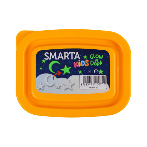 Smarta Kids Air Dry Modeling Clay 50gr-Glow-In-The-Dark - A5003MP1-H1J6R