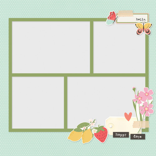 3 Pack - Simple Stories Simple Page Pieces Die Cuts-Pink Lemondade - 5A003JQ2-1HDWX