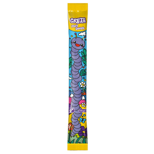 Creta Play Dough 24pc/100g Display-Purple - A5003MN6-H1J4H - 8683451102435