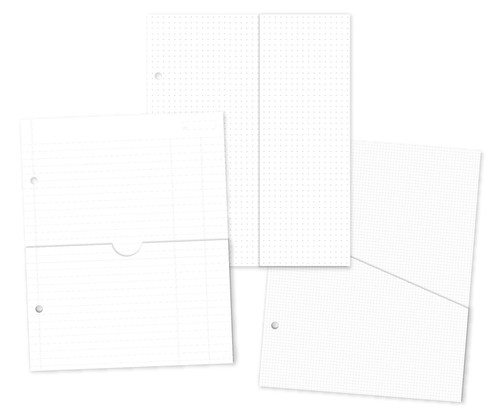 3 Pack - Simple Stories SN@P! Pocket Inserts-6"X8" - 5A003J5Z-1HDFX