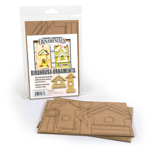 Stamper Anonymous Ornamentals-Birdhouse Ornaments - 5A003MY6-1HJHD