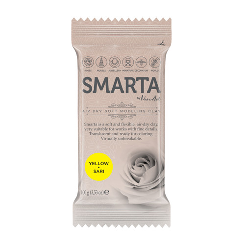 Smarta Air Dry Modeling Clay 100gr-Yellow - A5003MNL-H1J4W - 8682923974136