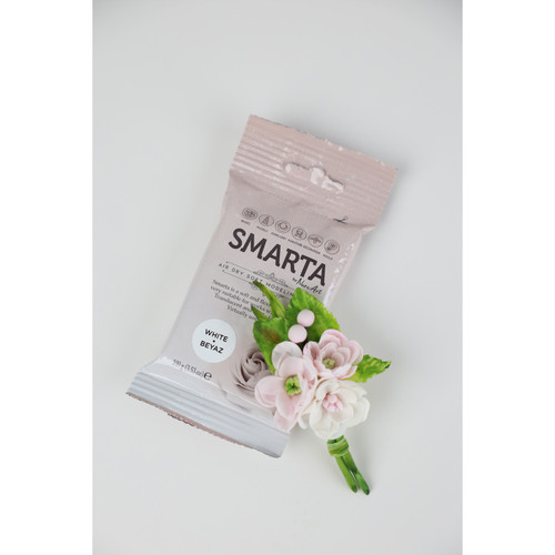 Smarta Air Dry Modeling Clay 100gr-White - A5003MNL-H1J4Y