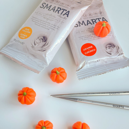 Smarta Air Dry Modeling Clay 100gr-Orange - A5003MNL-H1J59