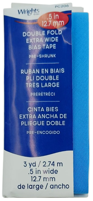 3 Pack - Wrights Double Fold Bias Tape .5"X3yd-Provance - 117-206-1HCSM - 192887928727