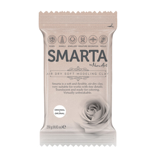 Smarta Air Dry Modeling Clay 250gr-Original (Translucent) - A5003MNK-H1J55 - 8682923974020