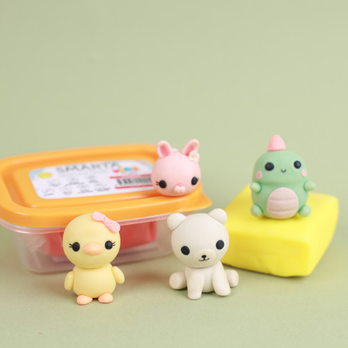 Smarta Kids Air Dry Modeling Clay 70gr-Four Color Set - A5003MP7-H1J78 Smarta Kids Air Dry Modeling Clay 70gr-Four Color Set - A5003MP7-H1J78