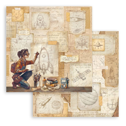 Stamperia Paper Pad and Die Cuts Bundle-A New Beginning - 5A003LGP-1HGQ3