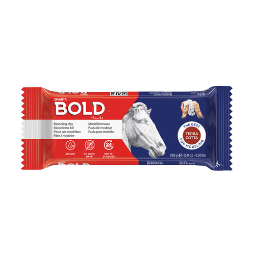 Smarta BOLD Air Dry Modeling Clay 250gr-Terra Cotta - A5003MNH-H1J4T - 8683451100745