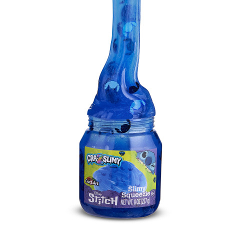 Cra-Z-Art Disney Stitch Pre-Made Slime 8oz-Blue Slime - 5A003MBB-1HHT8