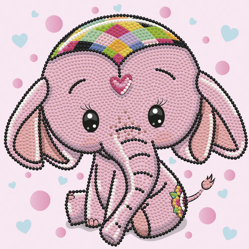 2 Pack - Diamond Dotz Diamond Art Box Kit 8.6"X8.6"-Baby Princess - DBX015