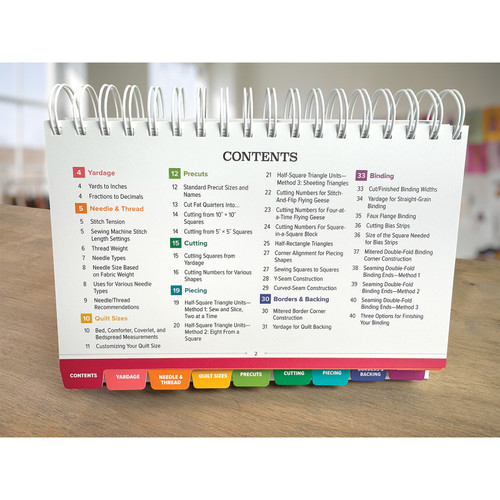 Quilter's Quick-Reference Guide-Your essential Tabletop Companion - 5A003M5N-1HH9P