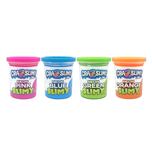 Cra-Z-Art Cra-Z-Slimy-Single Cans 4/Pkg - 5A003M9W-1HHSW