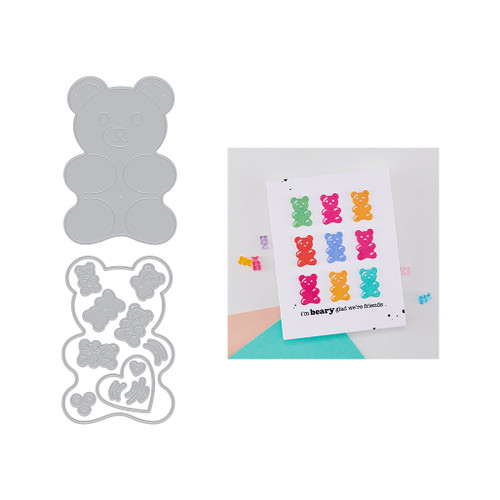 Hero Arts Die Set-Bear Hugs - 5A003LFQ-1HGR3 - 085700951593