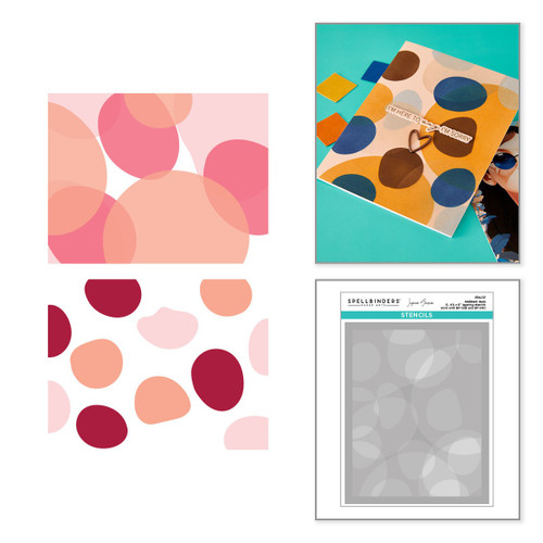 Spellbinders Stencils-Ambient Aura - 5A003LFY-1HGR6