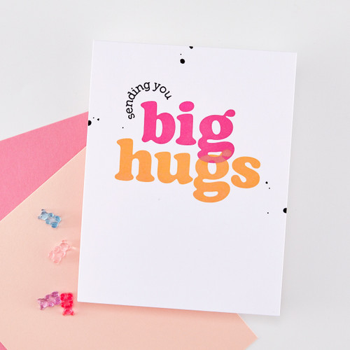 Hero Arts Stamp Set-Big Hugs - 5A003LG1-1HGQW Hero Arts Stamp Set-Big Hugs - 5A003LG1-1HGQW