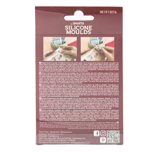 Smarta Silicone Molds-Teddy Bear - A5003MNZ-H1J69