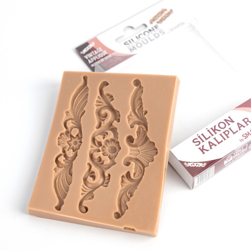 Smarta Silicone Molds-Vintage Applique - A5003MNZ-H1J6D