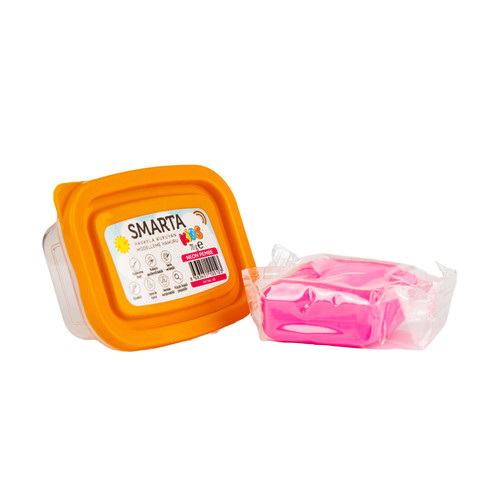 Smarta Kids Air Dry Modeling Clay 70gr-Neon Pink - A5003MP6-H1J6G - 8683451100103
