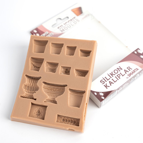 Smarta Silicone Molds-Flower Pots - A5003MNZ-H1J6M