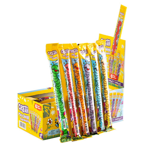 Creta Play Dough. 24pc/100gr ea. Display-Assorted Colors - A5003MN1-H1J4L