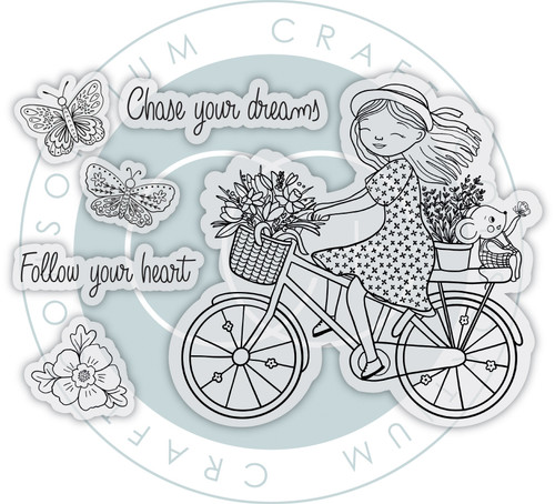 Craft Consortium Photopolymer A6 Stamp Set-Dreams - 5A003MRX-1HJ87