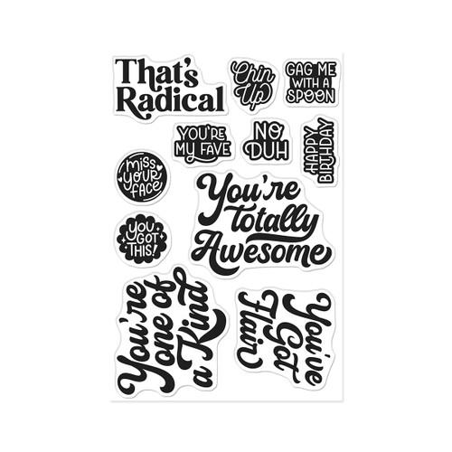 Hero Arts Stamp Set-Totally Awesome - 5A003LG7-1HGRC