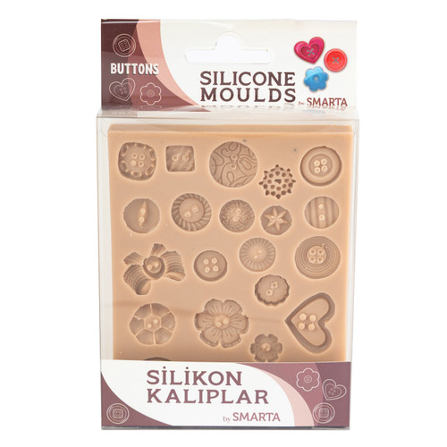 Smarta Silicone Molds-Buttons - A5003MNZ-H1J5X - 8683451130322