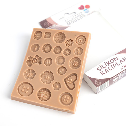 Smarta Silicone Molds-Buttons - A5003MNZ-H1J5X