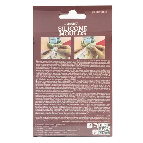 Smarta Silicone Molds-Buttons - A5003MNZ-H1J5X