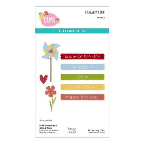 Simple Stories Etched Dies-Pink Lemonade Stand Tags - 5A003LGJ-1HGRH - 810205711379