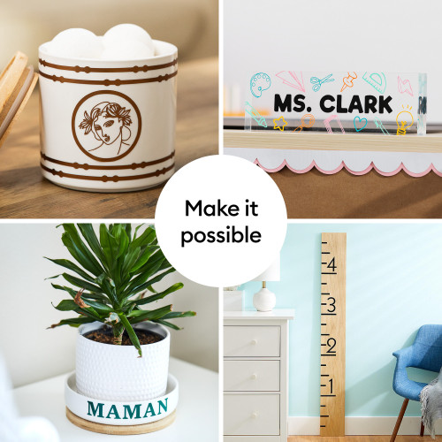 Cricut Smart Vinyl Matless Permanent Vinyl 3FT-Party Pink, Permanent - 5A003M2H-1HHCP Cricut Smart Vinyl Matless Permanent Vinyl 3FT-Party Pink, Permanent - 5A003M2H-1HHCP