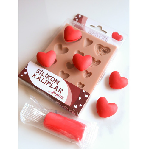 Smarta Silicone Molds-Hearts - A5003MNZ-H1J5Y Smarta Silicone Molds-Hearts - A5003MNZ-H1J5Y