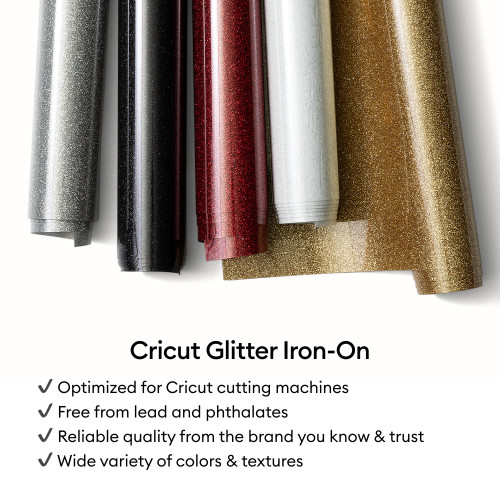 Cricut Glitter Iron-On 3/PC Sampler-Princess - 5A003M2K-1HHD3