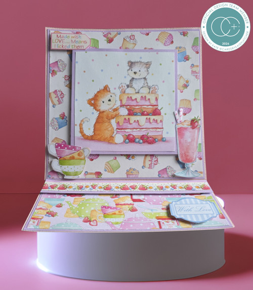 Craft Consortium Double-Sided Paper Pad 8"X8" 36/Pkg-Strawberry Tea - 5A003MRY-1HJ8C