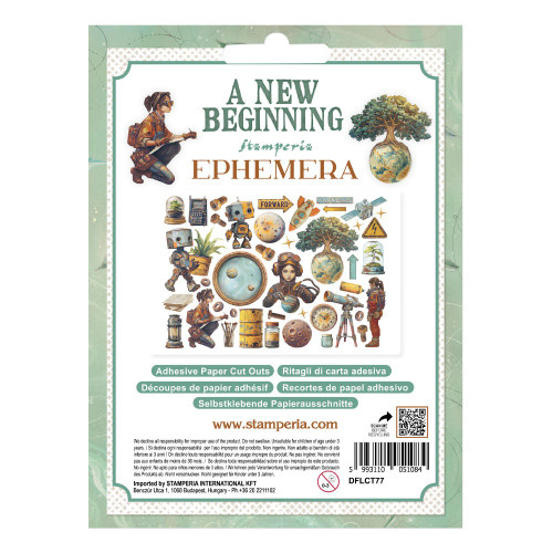 Stamperia Paper Pad and Ephemera Bundle-A New Beginning - 5A003LGN-1HGQ2