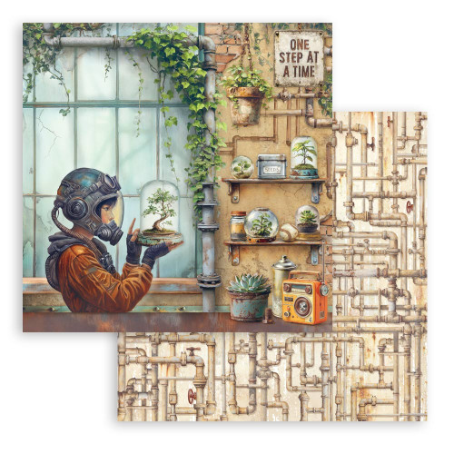 Stamperia Paper Pad and Ephemera Bundle-A New Beginning - 5A003LGN-1HGQ2