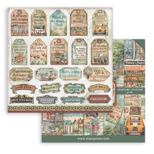 Stamperia Paper Pad, Die Cuts and Ephemera Bundle-A New Beginning - 5A003LGR-1HGQ5