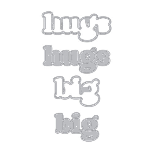 Hero Arts Die Set-Big Hugs - 5A003LFT-1HGQB
