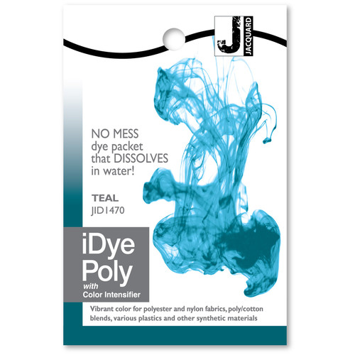Jacquard iDye Poly Fabric Dye 14g-Teal - IPOLY-1HHDY - 743772005346