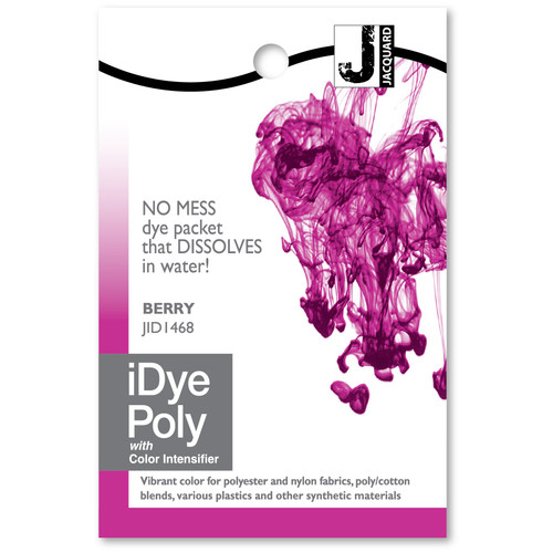 Jacquard iDye Poly Fabric Dye 14g-Berry - IPOLY-1HHDW - 743772005322
