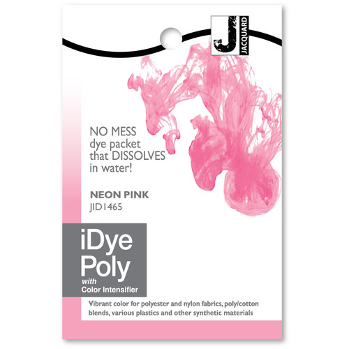 Jacquard iDye Poly Fabric Dye 14g-Pink - IPOLY-1HHDX - 743772005292