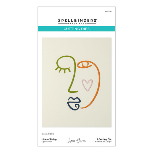 Spellbinders Etched Dies-Line of Being - 5A003LGC-1HGQL - 810176109540